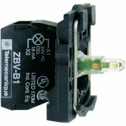 Coupon 💯 Schneider Electric ZB5AVB1 LED-Element Mit Befestigungsadapter, Mit Lampenfassung Weiß 24 V/DC, 24 ❤️