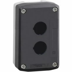 Bester Verkauf 👏 Schneider Electric XALD02 Leergehäuse 2 Einbaustellen Unbeschriftet Dunkelgrau, Hellgrau 1 St. ⌛