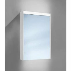 Besorgen 😀 SCHNEIDER ELECTRIC Schneider O-line LED Spiegelschrank 012 50/1/LED, Beleuchtung Oben, Ausführung: EU-Norm/Korpus Weiss - 164.051.02.02 👍