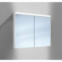 Beste Bewertungen von 😉 SCHNEIDER ELECTRIC Schneider O-Line LED Spiegelschrank 015 90/2/LED, 2 Türen, Beleuchtung Oben Und Unten, Ausführung: CH-Norm/Korpus Weiss - 165.290.01.02 👏