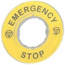 Blitzangebot 🌟 Schneider Electric Not-Halt-Schild ZBY9320 😀