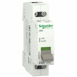 Neu 🤩 SCHNEIDER ELECTRIC Schneider Lasttrennschalter 2P 20A 1 Modul A9S60220 👍