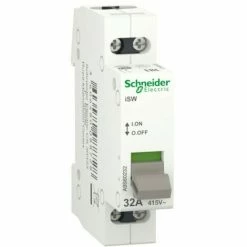Großhandel 👍 SCHNEIDER ELECTRIC Schneider 2P 32A Lasttrennschalter 1 Modul A9S60232 ✔️