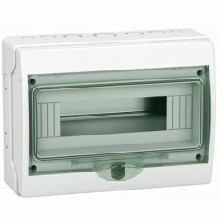 Coupon ✔️ SCHNEIDER ELECTRIC Schneider Wandverteiler 12 Module IP65 Transparente Tür 10315 🔔