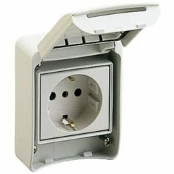 Neu 👏 SCHNEIDER ELECTRIC Schneider Unterputzdose Schuko 2P+E 230V 81141 🧨