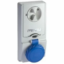 SCHNEIDER ELECTRIC SHOP 14 Großhandel 🤩 SCHNEIDER ELECTRIC Schneider Steckdose Mit Vertikaler Verriegelung 2X16A+E 230V IP65 82181 😉