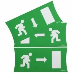 Blitzangebot 🥰 SCHNEIDER ELECTRIC Schneider Kitmit 3 Piktogrammen Für RILUX-Sicherheitsleuchten OVA50224 😉