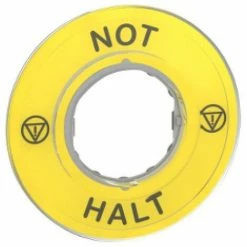 Am billigsten 👍 Schneider Electric *NOT-HALT* - 3D-SCHILD GELB (ZBY-9220) 🧨