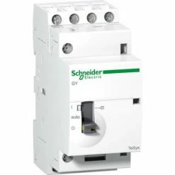 Neu 🎁 Schneider Electric VORWAHLSCHÜTZ 25A 4S (GY2540M5 I-AUT-O) 😍