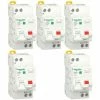 Neu 🔔 SCHNEIDER ELECTRIC Schneider 2 Module FI- Und LS-Schalter Kit 16A 1P+N 30MA AC 4.5KA R9D60616 👍 -SCHNEIDER ELECTRIC SHOP 38063970 1