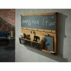 Bestpreis ⭐ SCHNEIDER ELECTRIC Regal Noah Mit Tafelfläche - Memoboard Mit Kreidetafel Organizer Rustikal 😍