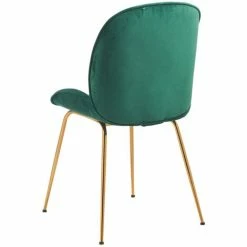 Besorgen 😀 SCHNEIDER ELECTRIC Stuhl Velvet - Samtbezug Grün Esszimmerstuhl Besucherstuhl Metall Max. 120kg 🔔 -SCHNEIDER ELECTRIC SHOP 45872747 3