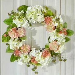 Coupon 🔔 SCHNEIDER ELECTRIC Dekokranz Türkranz Deko Kranz Frühlingsblüten Wanddeko Blütenkranz Ca. ø 70 Cm 😉