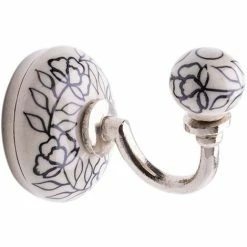 Auslauf ✔️ SCHNEIDER ELECTRIC Deko-Haken-Set 5-tlg. Handtuchhaken Garderobenhaken Schmuckhalter Landhaus Ø6cm 😉 -SCHNEIDER ELECTRIC SHOP 45873329 5