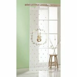 Beste Bewertungen von ✔️ SCHNEIDER ELECTRIC Organdy-Vorhang Fenstervorhang Osterdeko Hase Baumwolle 45 X 150 Cm 🎁