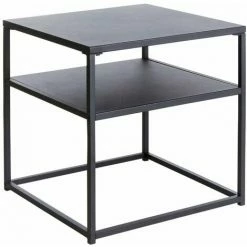 Coupon 🤩 SCHNEIDER ELECTRIC Beistelltisch Lara Couchtisch Tisch Sofatisch Nachttisch Mit Ablage Metall 😍 -SCHNEIDER ELECTRIC SHOP 45873399 2