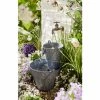 Budget 🎁 SCHNEIDER ELECTRIC LED Gartenbrunnen Zinkeimer Zierbrunnen Stufenbrunnen Gartendeko Wasserspiel 🎁 -SCHNEIDER ELECTRIC SHOP 45873458 1