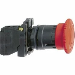 Am billigsten 🎁 Schneider Electric XB5AT845 Not-Aus-Taster Frontring Metall, Mit NOT-Aus-Schalter, Rund, Rückstellba ❤️