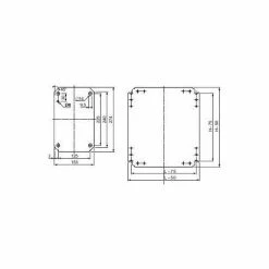 Großhandel 🛒 Schneider Electric NSYMM86 Montageplatte (L X B) 750 Mm X 550 Mm Stahl Verzinkt 1 St. ⌛