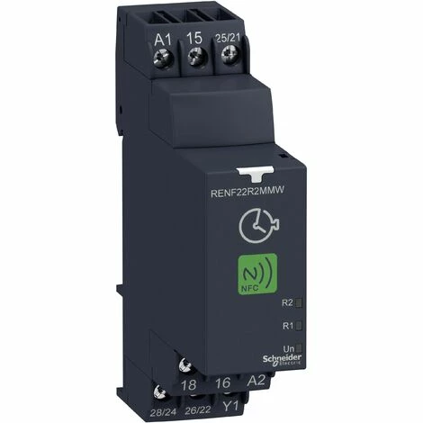 Schneider Electric RENF22R2MMW Zeitrelais Multifunktional 1 St. Zeitbereich: 0.05 s - 999 h 2 Wechs Bestes Angebot 💯 Schneider Electric RENF22R2MMW Zeitrelais Multifunktional 1 St. Zeitbereich: 0.05 S - 999 H 2 Wechs 🔥 -SCHNEIDER ELECTRIC SHOP 46436936 1
