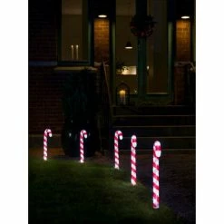 Top 10 🧨 SCHNEIDER ELECTRIC 5x LED Zuckerstangen Garten Weihnachtsleuchten Beleuchtung Weihnachten Leuchte 😀