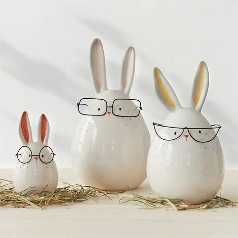 SCHNEIDER ELECTRIC Deko Figuren Set 3-tlg. Hasen mit Brillen Tischdeko Skulpturen Wohnzimmerdeko Top 10 ✨ SCHNEIDER ELECTRIC Deko Figuren Set 3-tlg. Hasen Mit Brillen Tischdeko Skulpturen Wohnzimmerdeko ⌛ -SCHNEIDER ELECTRIC SHOP 51174788 1