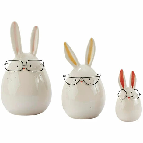 SCHNEIDER ELECTRIC Deko Figuren Set 3-tlg. Hasen mit Brillen Tischdeko Skulpturen Wohnzimmerdeko Top 10 ✨ SCHNEIDER ELECTRIC Deko Figuren Set 3-tlg. Hasen Mit Brillen Tischdeko Skulpturen Wohnzimmerdeko ⌛ -SCHNEIDER ELECTRIC SHOP 51174788 2