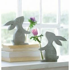 Großhandel 🥰 SCHNEIDER ELECTRIC Deko-Figur Minivase Hase Osterdeko Dekohase Ostern Vase Beton 17,5 X 18 X 3,5 Cm ✨