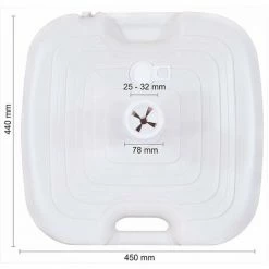 Besorgen 🔥 SCHNEIDER ELECTRIC SCHNEIDER 855-01 PE Ständer 20 Ltr Weiß ⭐ -SCHNEIDER ELECTRIC SHOP 53514164 5