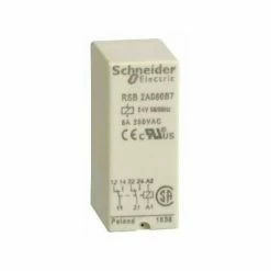 Neu 🧨 SCHNEIDER ELECTRIC Steckrelais 2 NO/NC 8A 24V AC 💯