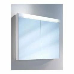 Billig 💯 SCHNEIDER ELECTRIC Schneider Spiegelschrank LOWLine 90 / 2 / LED, 151.290, Ausführung: CH-Norm/Korpus Weiss - 151.290.01.02 ⌛