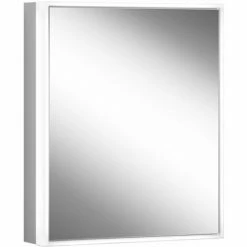 Neu 🎁 SCHNEIDER ELECTRIC Schneider PREMIUM Line Ultimate LED Lichtspiegelschrank, 1 Doppelspiegeltür, Steckdose Links, 525x73,3x15,8cm, 182.051., Ausführung: CH-Norm/Korpus Silber Eloxiert - 182.051.01.50 🛒