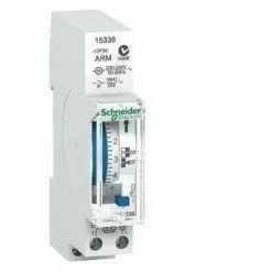 Rabatt ⭐ Analoge Zeitschaltuhr IH 24h Mit 1 Modul 100h 1C-16A - SCHNEIDER ELECTRIC ✔️
