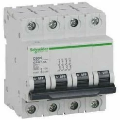 Budget 😍 Automatischer Leistungsschalter C60N ICP-M 4P 10A - SCHNEIDER ELECTRIC 💯