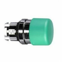 Neu 😍 Pilzdrucktaster Durchmesser 22 30mm Zierleiste Grünmetallic - SCHNEIDER ELECTRIC ❤️