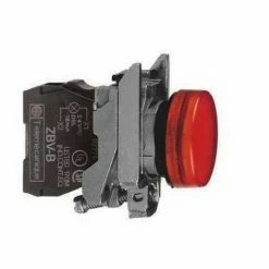 Coupon 🔔 LED-Kontrollleuchte Durchmesser 22 110-120V Roter Metallrand - SCHNEIDER ELECTRIC 😉