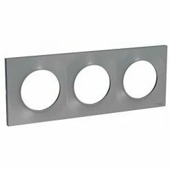 Bestpreis 🥰 SCHNEIDER ELECTRIC SCHNEIDER ELEC PPM? PMO 60 15 ? RAHMEN 3 L MENT STYL SILBER PPM - PMO 60 15 🔔