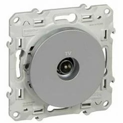 Rabatt 🤩 ODACE, ALU TV-DOSE, SCHRAUBE SCHNEIDER ELECTRIC 🥰