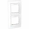 Schlussverkauf ⭐ SCHNEIDER UNICA PLATTE - 2 POSITIONEN - 2 X 2 MODULE - VERTIKAL - WEISS - WEISSER LINER SCHNEIDER ELECTRIC ❤️ -SCHNEIDER ELECTRIC SHOP 60948131 1