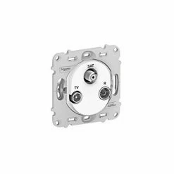 Coupon 😍 OVALIS - TV/R/SAT-DOSE - OHNE SCHNEIDER ELECTRIC ABDECKPLATTE 🎁