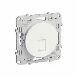 Bester Verkauf 🧨 SCHNEIDER ELECTRIC S520400 GEHÄUSE FÜR RJ45-STECKER, WEISS 🌟