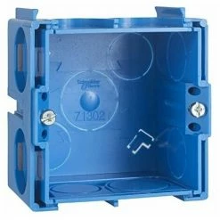 Coupon 😉 SCHNEIDER ELECTRIC - MODULO - QUADRATISCHES GEHÄUSE EINGEBETTET - 1 TOR - TIEFE 40 MM - ALB71301 👏