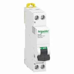Bester Verkauf 🥰 SCHNEIDER ELECTRIC SCHNEIDER ACTI9 IDT40T SCHALTER 1A PH+N KURVE C 6KA 230V - A9P22601 🎁