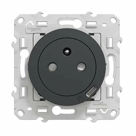 SCHNEIDER ELECTRIC SCHNEIDER ODACE 2P+E STECKDOSE + USB TYP-C FLUSH ANTHRAZIT - S540089 Neu 🧨 SCHNEIDER ELECTRIC SCHNEIDER ODACE 2P+E STECKDOSE + USB TYP-C FLUSH ANTHRAZIT - S540089 😀 -SCHNEIDER ELECTRIC SHOP 64982001 1