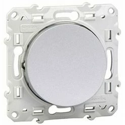 Brandneu ⭐ SCHNEIDER ELECTRIC S530206 ODACE EINFACHTASTER 230 V ALU ⌛