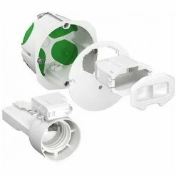 Coupon 🥰 SCHNEIDER ELECTRIC SCHNEIDER MULTIFIX AIR BOX DCL FÜR WANDLEUCHTE D67 P40 + E27-FASSUNG + BLATT - IMT35026 🔥