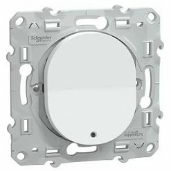 Billig 😍 SCHNEIDER ELECTRIC SCHNEIDER OVALIS ZWEI-WEGE-SCHALTER WEIßES LICHT - S320263 🤩
