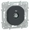Neu ❤️ SCHNEIDER ELECTRIC SCHNEIDER OVALIS TV-STECKER ANTHRAZIT - S340405 💯 -SCHNEIDER ELECTRIC SHOP 69628282 1