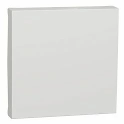 Bestpreis 🤩 SCHNEIDER ELECTRIC - UNICA - SCHALTER- ODER DRUCKKNOPFABDECKUNG - 2 MOD - WEISS - NU920018 ❤️