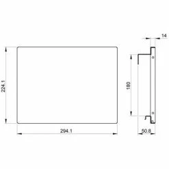 Schlussverkauf ⌛ SCHNEIDER ELECTRIC Schneider PrismaSeT G L300 Mm IP55 2 Stück LVS08372 🛒 -SCHNEIDER ELECTRIC SHOP 70413294 2